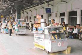 Tea and snack stalls started functioning at Ludhiana railway station after a gap of 16 days on Thursday