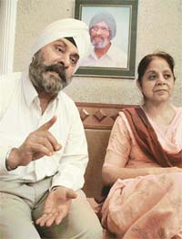 Manjit Singh and Inderjit Kaur