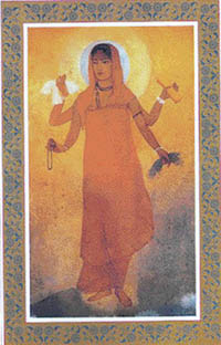 Bharat Mata by Abanindranath Tagore Ca. 1905