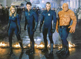 A still from Fantastic Four