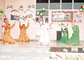Independence Day celebrations at DAV School, Mohali