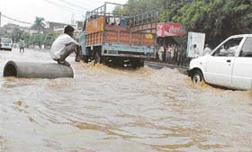 A city road