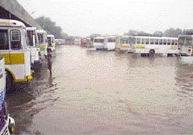 Inter-state bus terminus