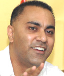 Baba Sehgal addressing a press conference in the Capital on Thursday. 