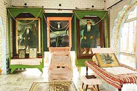 The abode of Kali Kambli Wale at Dera Harisar, Kila Raipur, which was thrown open to the public on the 63rd death anniversary of the saint. 