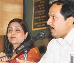 Dr B.S. Chavan and Dr Ramneek Sharma, president and state secretary, IMA, respectively address a press conference to voice their opposition to the amendments which the Union Government seeks to make in the Medical Council of India Act. 