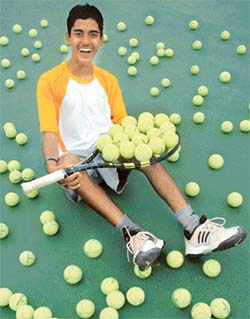Kinshuk Sharma is keen to improve his International Tennis Federation (ITF) ranking from 319th to under 250