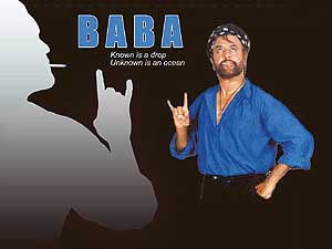 The box office debacle of Baba was a rare setback in the actors phenomenal acting career