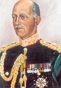 Founding father and first Colonel of the Brigade of the Guards Field Marshal K.M. Cariappa