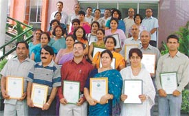 Teachers of Kundan Vidya Mandir, Ludhiana, honoured on Teachers Day
