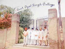 Dyal Singh College in Lahore which retains the name of the great philanthropist