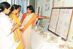 An exhibition on diet for specific disorders being organised at CMCH, Ludhiana, to mark the conclusion of Nutrition Week