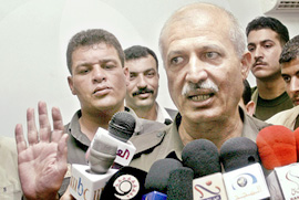 Palestinian ex-security chief Moussa Arafat