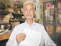 My dear Shiv, a loving voice from the past. A fond remembrance. A reminder of youth.... Chopra wrote to Bharadwaj.