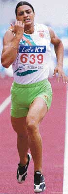 Manjit Kaur won two of Indias four gold medals at the Asian Athletics Championships last week