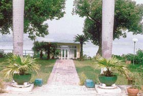 GLASS APART: The glass cabin where former Prime Minister Jawaharlal Nehru and his then Chinese counterpart Chou-en-Lai had discussed the doctrine of Panchsheel in front of Sutlej Sadan at Nanga
