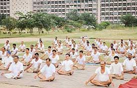 A five-day yoga camp conducted by the CISF for its unit in Chandigarh concluded on Tuesday