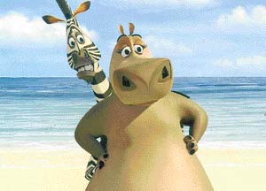 A still from Madagascar