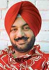 Pammi Bai at a press conference at Punjab Kala Bhavan in Chandigarh on Tuesday. 
