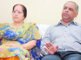 Unforgettable memories: Jayant Sud and his wife