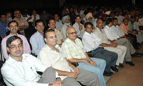 A section of the audience