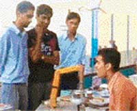 The spoon-feeding robot has been developed to assist people who cannot use their hands