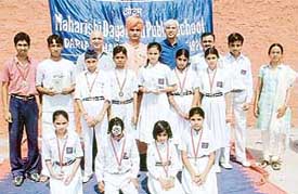 The winners with their prizes in Chandigarh on Wednesday. 