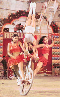 These days circus is the show of maidens.
