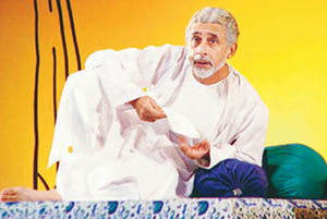 In a scene from Ismat Apa ke Naam: Shahs commitment to theatre remains intact