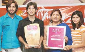 Abhey Girdhar has won a national award for hairdressing at a contest organised in Mumbai recently