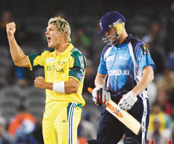 With the emergence of Shane Watson (left), Australia have found a genuine allrounder after several years