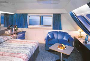 An executive cabin with a view