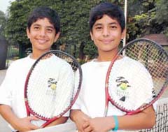 Whos who?: Lakshit and Chandril. 