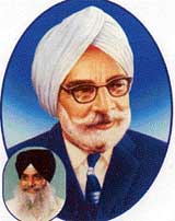 Prof Mohan Singh and Jagdev Singh Jassowal (inset)