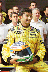 Driving on the Formula One circuits was a big learning experience for debutant Karthikeyan