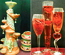 Candles of different shapes in Patialas shops