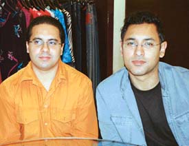 Designers Shantanu and Nikhil Mehra