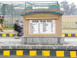 The famed GT Road: The link between the two nations survives