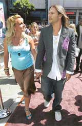 Britney Spears and Kevin Federline
