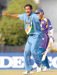 Irfan Pathan has the makings of a full-fledged allrounder