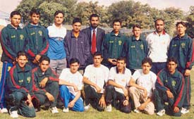 Afghanistans under-15 cricketers are keen to make their presence felt in the international arena. 