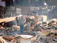 The devastation caused by a blast in the Mukesh Steels in Ludhiana