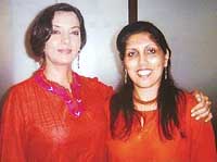 Deepika with Shabana Azmi