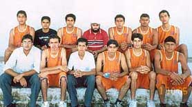 The cagers of New Public School, Sector 18, who won the UT Inter-school basketball title.