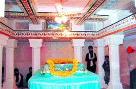 A view of the renovated bhora 