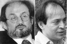 Salman Rushdie and Vikram Seth create a stir