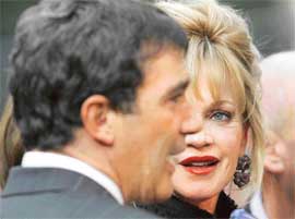Antonio Banderas and Melanie Griffith