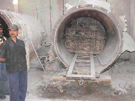 The boiler that exploded at the Ramsons factory in Ludhiana on Tuesday killing a labourer