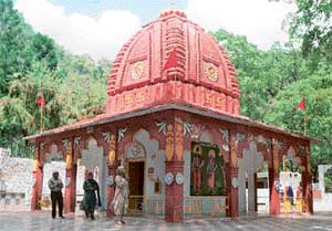 The Parshuram temple at Renuka.