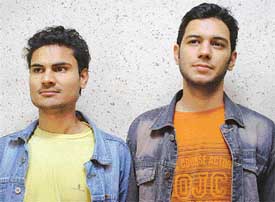 Two alleged kidnappers of Nikhil in Chandigarh on Sunday